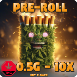 10x Pre-Roll (ALL FLOWER) (0.5g)