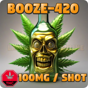 Booze420 100mg THC/ shot (oz)